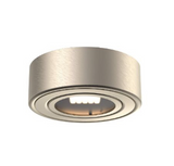 DALS Lighting 4005-CC-SN 2 Watt 2-in-1 Led Puck Light - CCT Selectable - 138 Lumens - 12V - Satin Nickel Finish