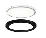 DALS Lighting 4006-BK 3.6 Watt 4" Ultra-Slim Round LED Puck Light - Dimmable - 3000k - 300 Lumens - 12V - Black Finish