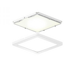 DALS Lighting 4006SQ-4K-WH 7/8" LED Square Ultra Slim Puck Recessed Light in White