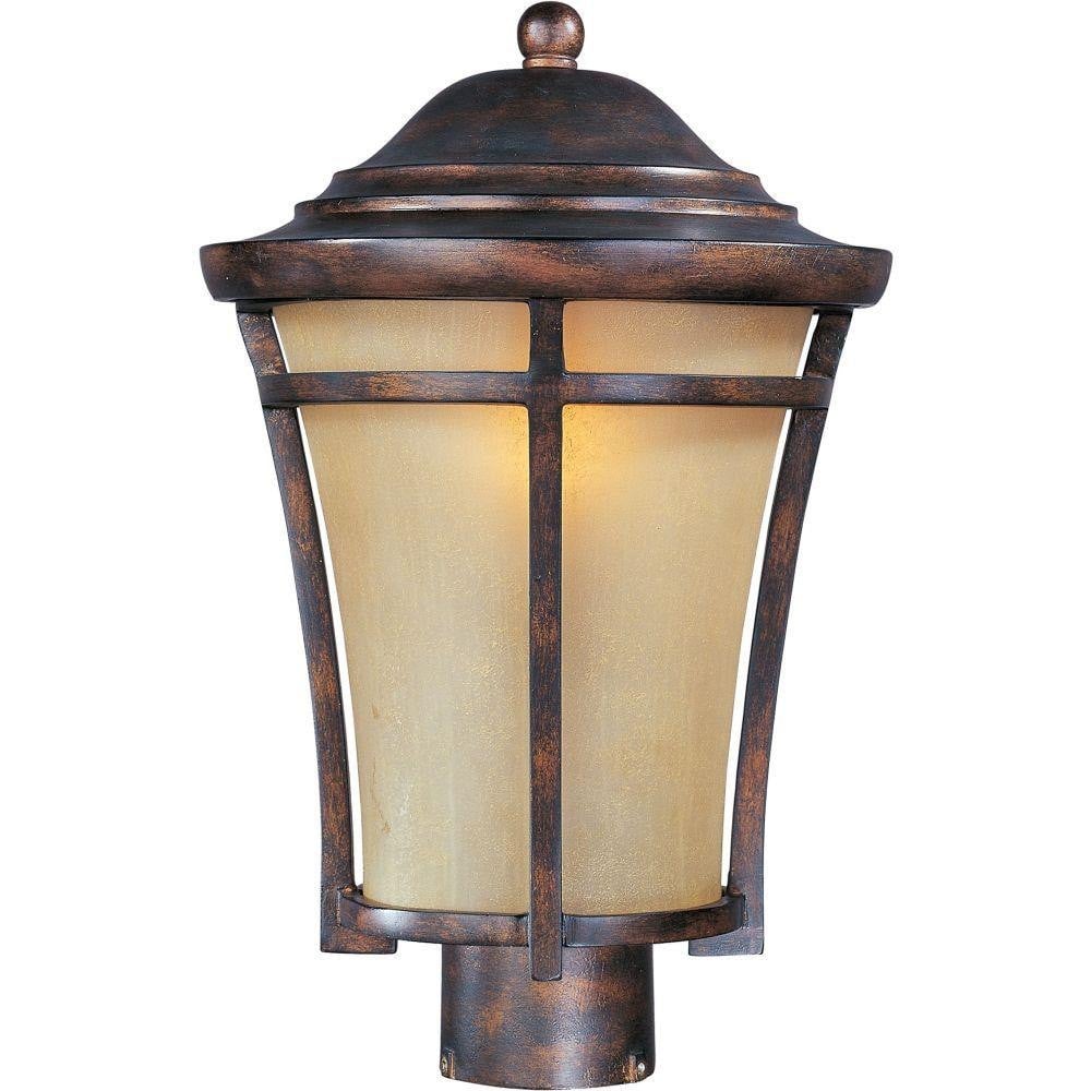 Maxim Lighting 40160GFCO Balboa VX 1 Light Copper Oxide Outdoor Pole Post Mount