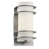 Trans Globe Lighting 40204 SL Zephyr 1 Light Silver Wall Lantern