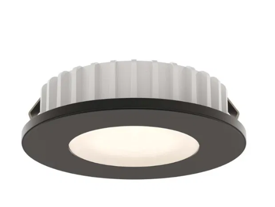 Dals Lighting 4024R-CC-BK 24V LED Puck Light, Watt 4W, CCT 2700K/3000K/3500K/4000K/5000K