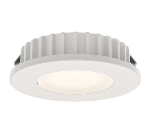 Dals Lighting 4024R-CC-WH 24V LED Puck Light, Watt 4W, CCT 2700K/3000K/3500K/4000K/5000K White Finish