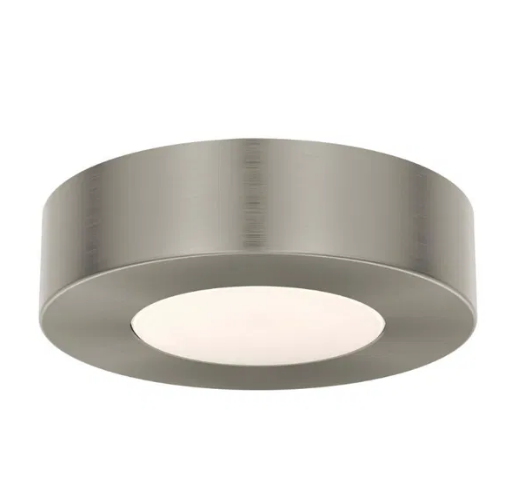 Dals Lighting 4024S-CC-SN 24V 2 Inch LED Surface Mount Puck Light, Watt 4W, 2700K/3000K/3500K/4000K/5000K Satin Nickel Finish