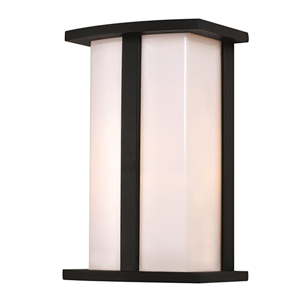 Trans Globe Lighting 40290 BK Chime black wall lantern wall light