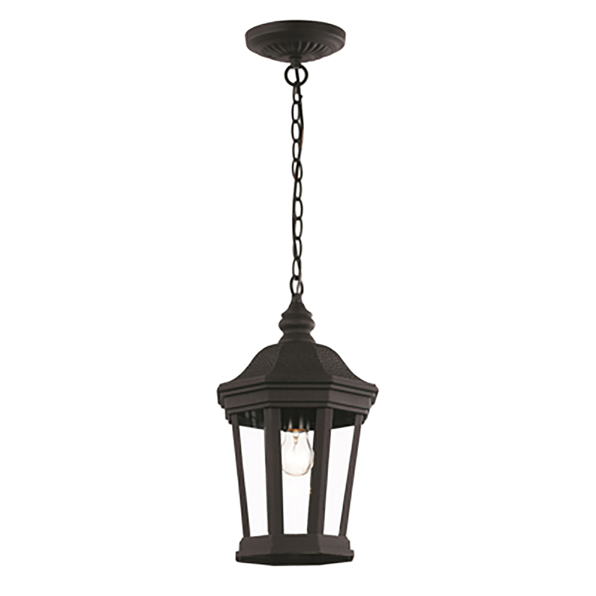 Trans Globe Lighting 40405 BK Westfield 1 Light Black Outdoor Pendant Ceiling Light