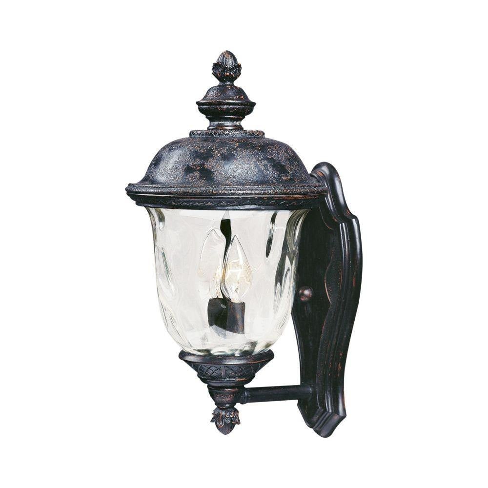 Maxim Lighting 40422WGOB Carriage House VX 2 Light Oriental Bronze Outdoor Wall Light