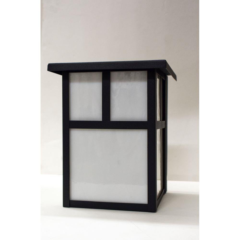 Maxim Lighting 4050WTBK Coldwater 1 Light 7.5 Inch Black Outdoor Wall Lantern - Side View