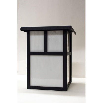 Maxim Lighting 4050WTBK Coldwater 1 Light 7.5 Inch Black Outdoor Wall Lantern - Side View