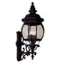 Trans Globe Lighting 4052 BK Francisco 4 Light Black Wall Lantern