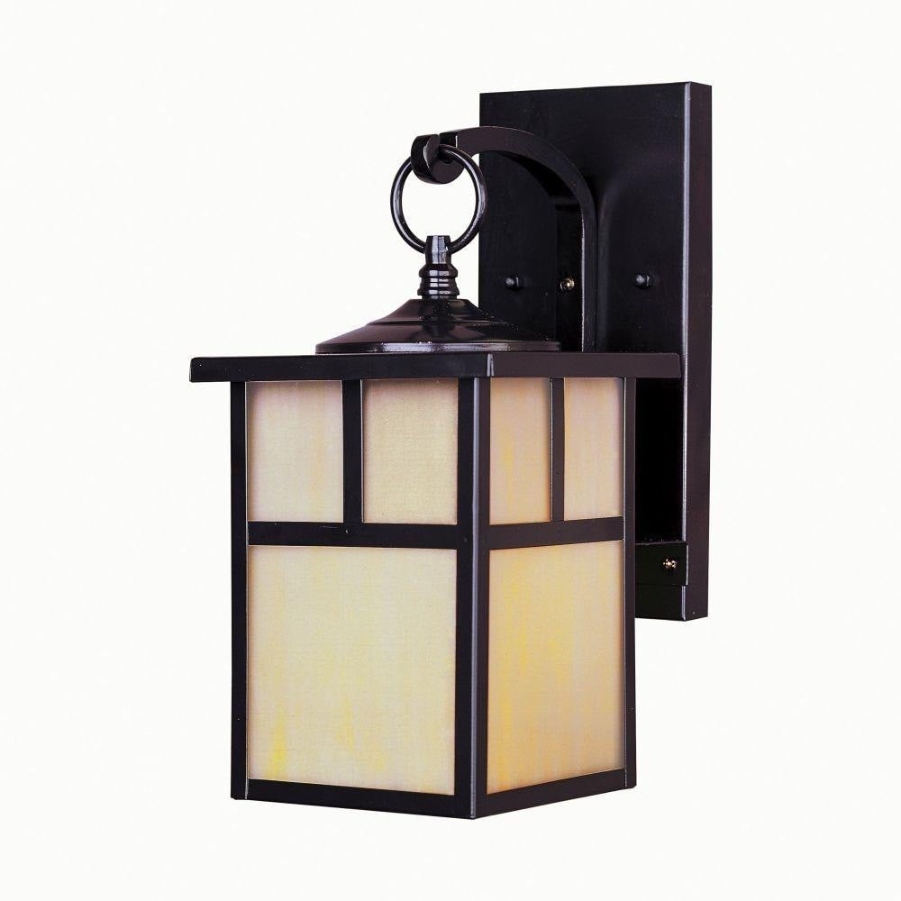 Maxim Lighting 4053HOBU Coldwater 1 Light 12 Inch Burnished Outdoor Wall Lantern