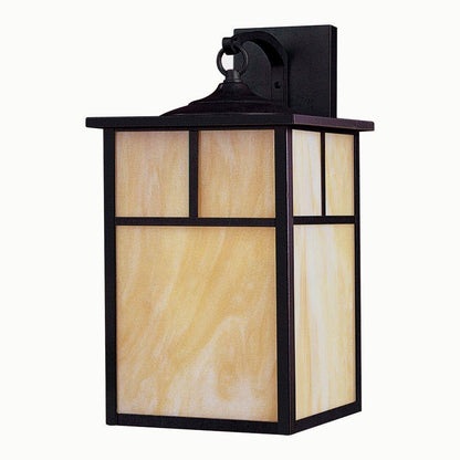 Maxim Lighting 4054HOBU Coldwater 1 Light 16 Inch Burnished Outdoor Wall Lantern - product view on white background