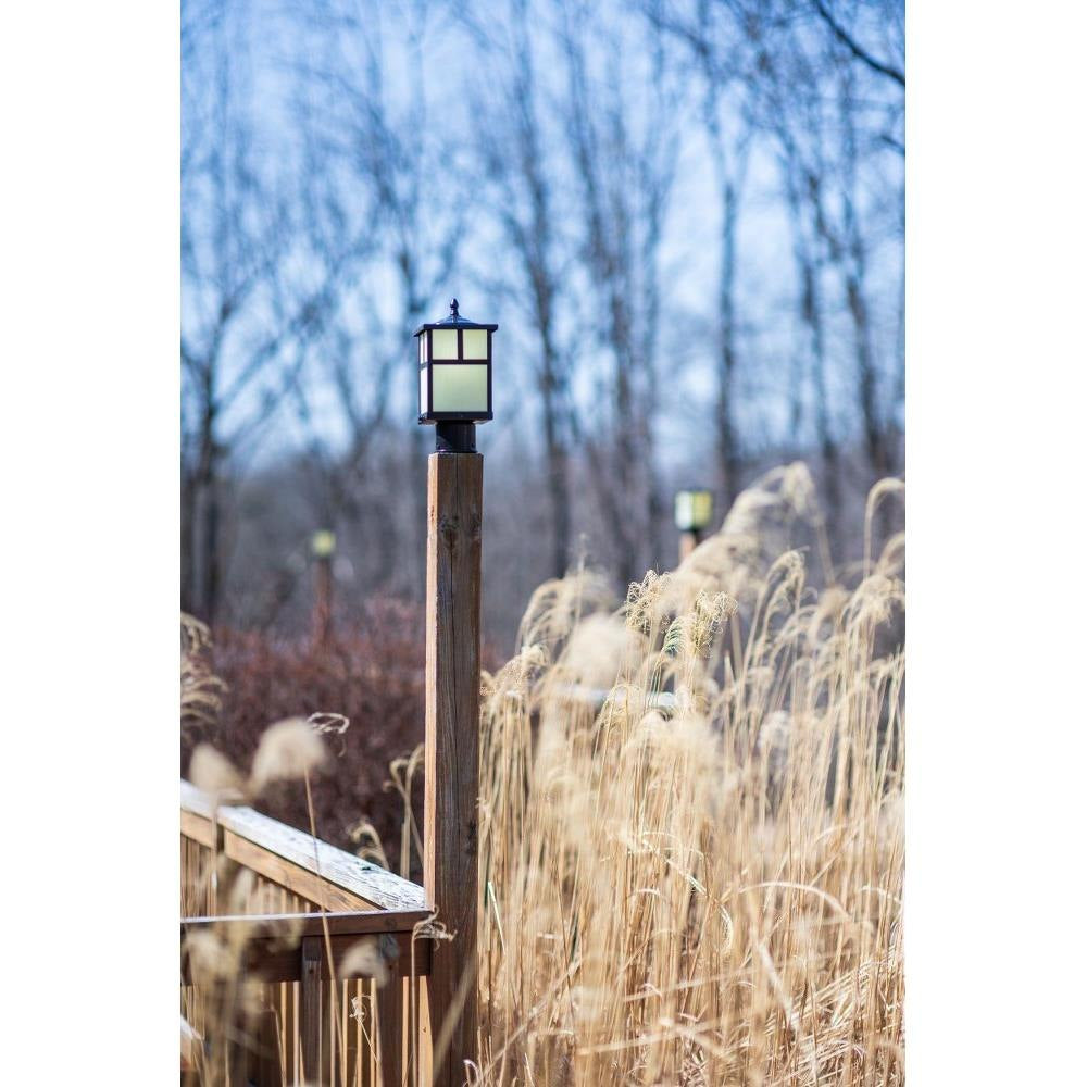 Maxim Lighting 4055HOBU Coldwater Outdoor Post Mount on Deck Post Lifestyle View