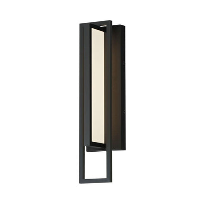Maxim Lighting 40654BK Formation VX 1 Light 18 Inch Matte Black Outdoor Wall Light