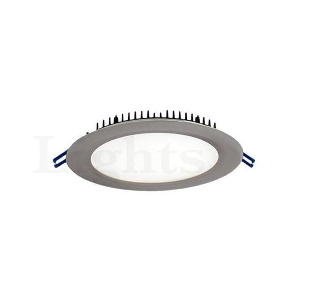 Lotus LED Lights LY61RCD/30K/BN Lotus 15 Watt 6" Round Slim Led Downlight - 3000K - 850 Lumens - Brushed Nickel