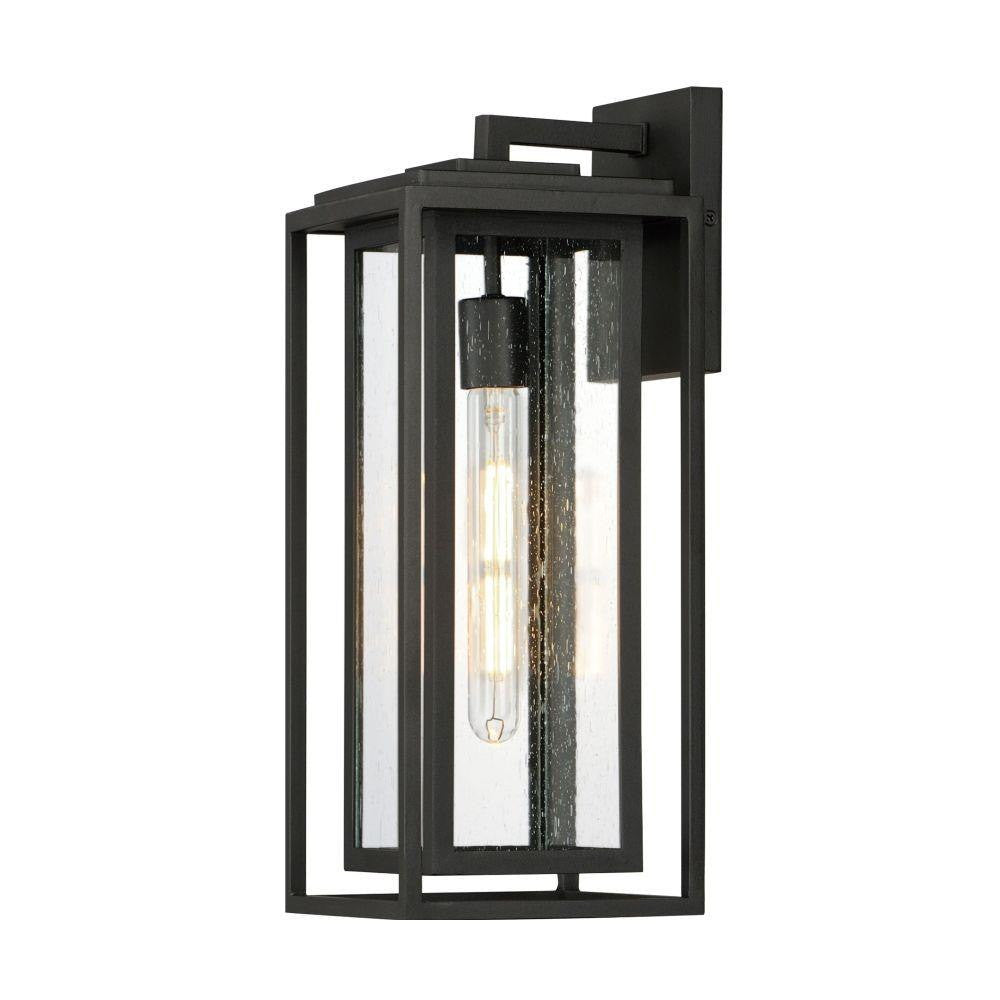 Maxim Lighting 40665CDBK Cabana VX 1 Light 18 Inch Black Outdoor Wall Sconce