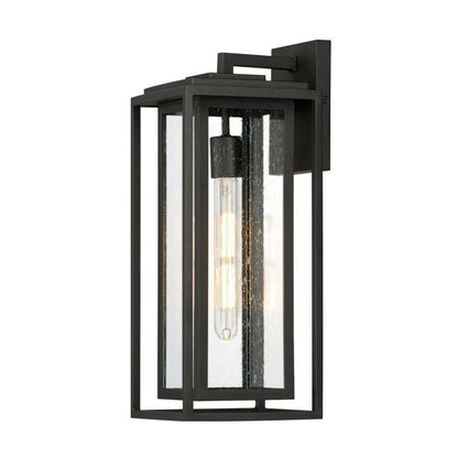 Maxim Lighting 40665CDBK Cabana VX 1 Light 18 Inch Black Outdoor Wall Sconce