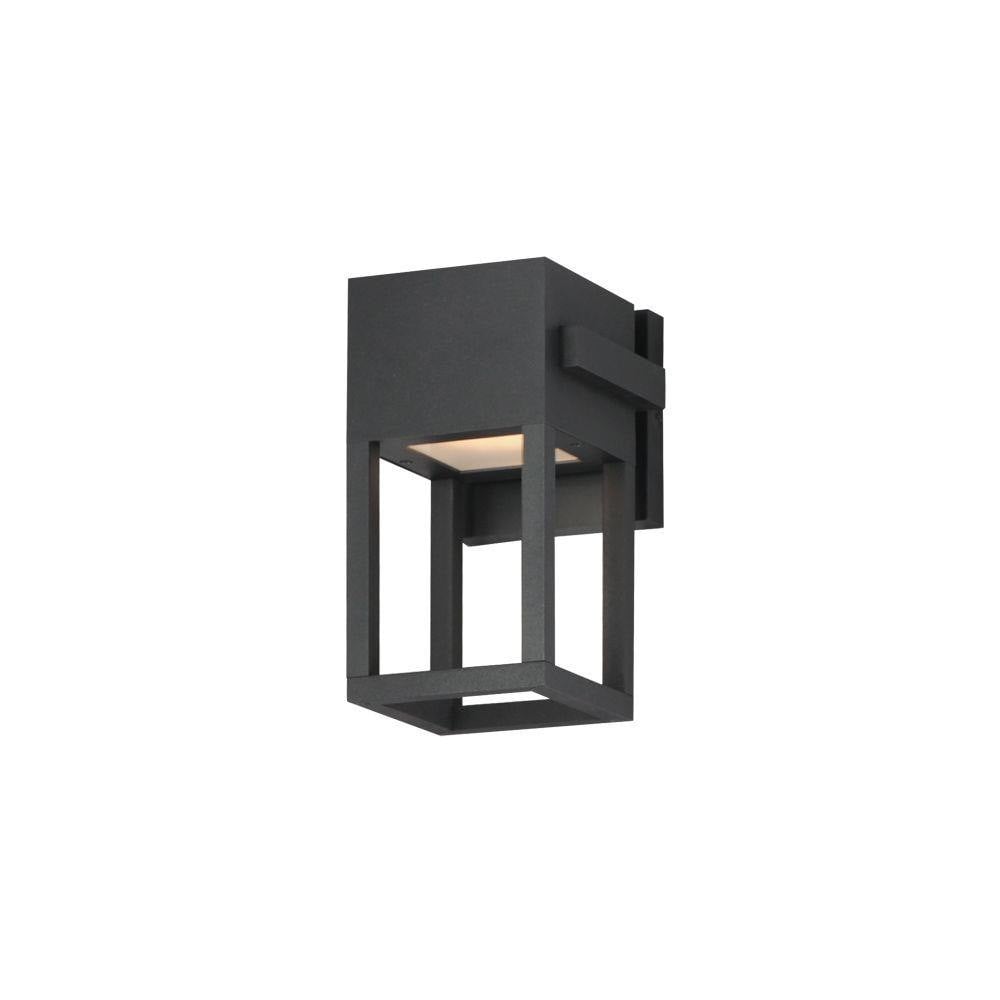 Maxim Lighting 40671BK Strand VX 1 Light 10 inch Matte Black Outdoor Wall Light