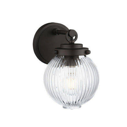 Maxim Lighting 15191CRSBR Kasbah 1 Light 9 Inch Satin Brass Wall Sconce - Product View