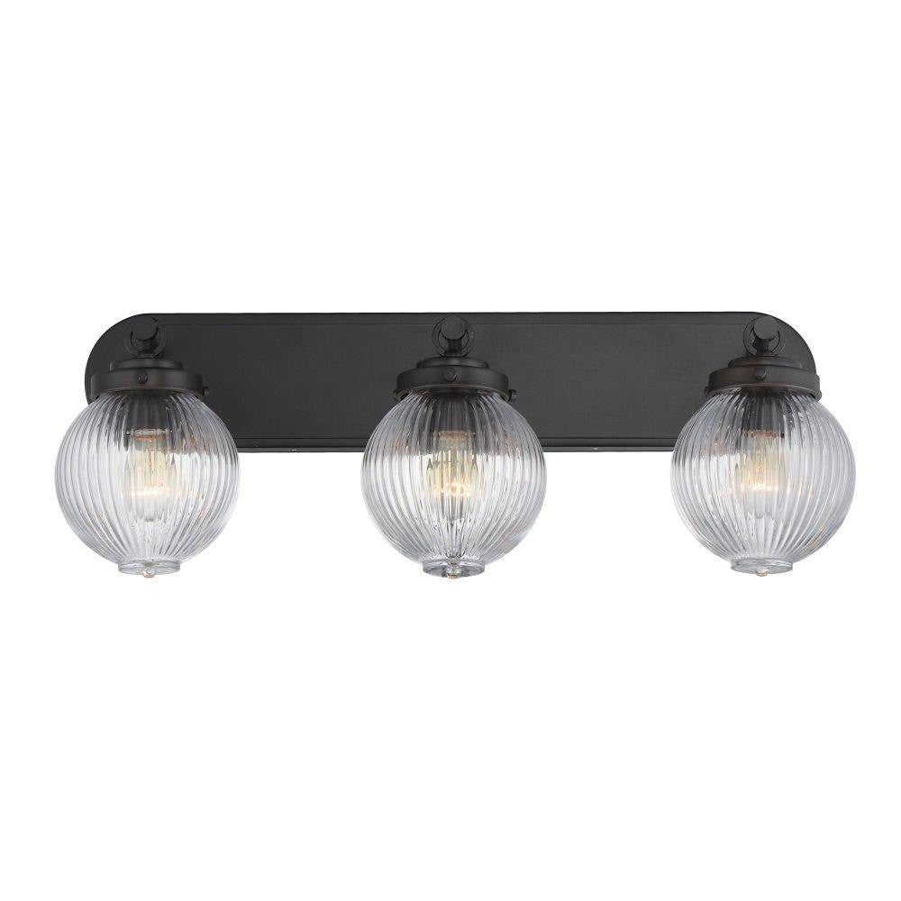 Maxim Lighting 15193CROI Kasbah 3 Light 25.5 inch Oil Rubbed Bronze Bath Vanity Wall Light