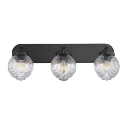Maxim Lighting 15193CRSBR Kasbah 3 Light Satin Brass Bath Vanity Wall Light - front view