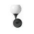 Maxim Lighting 21221MRBK Neve 1 Light Matte Black Wall Sconce