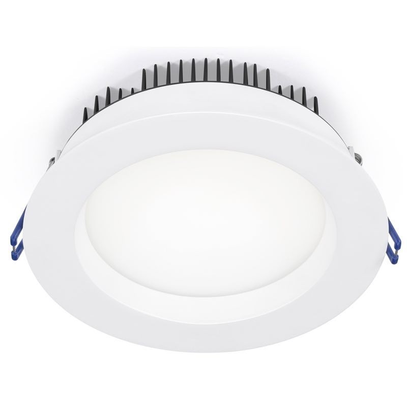Lotus LED Lights LL6RRG-27K-WH Lotus 17 Watt 6" Round Regressed Plenum LED Warm Light - 2700K - 1000 Lumens - White