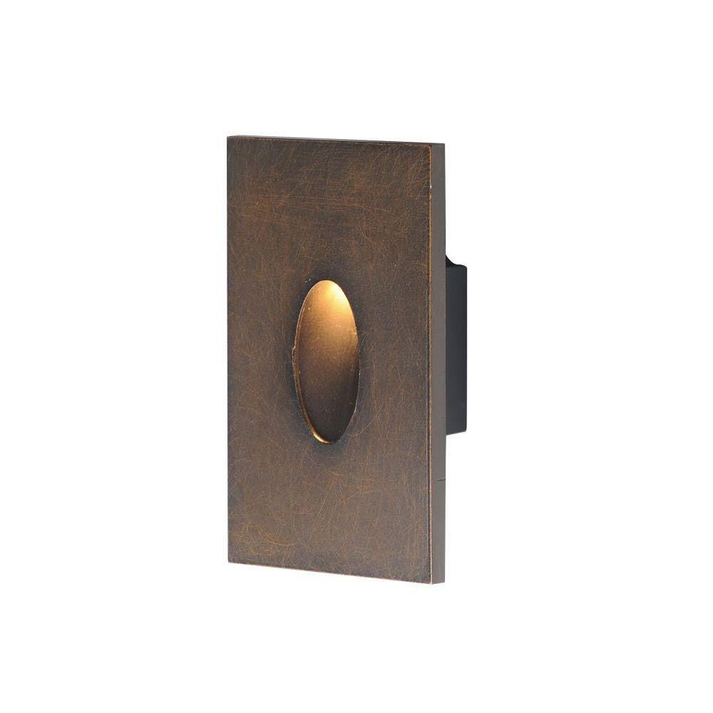 Maxim Lighting 58005ANB Path Antique Bronze LED Pin Hole Step Light Angled View