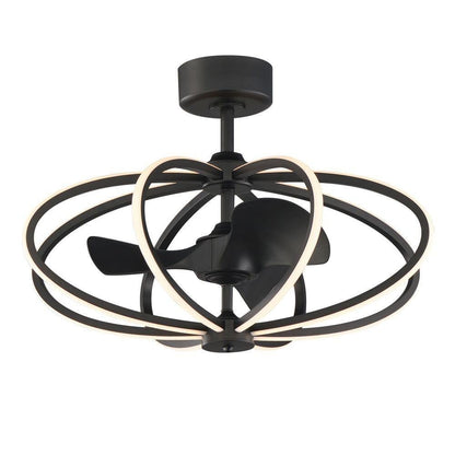 Maxim Lighting 61005BK Solstice 8 Light 33.5 inch Black Fandelight Ceiling Fan