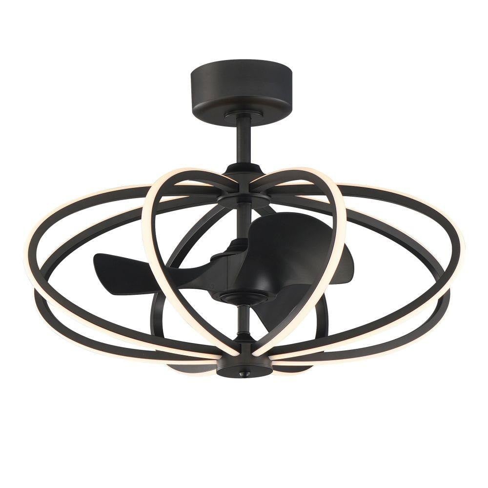 Maxim Lighting 61005SN Solstice 8 Light 33.5 Inch Satin Nickel Fandelier Ceiling Fan