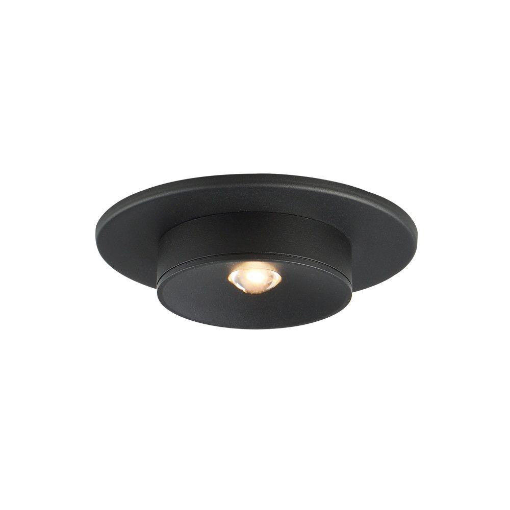 Maxim Lighting 86211BK Caldera 1 Light 5.25 inch Black LED Semi Flush Mount Ceiling Light