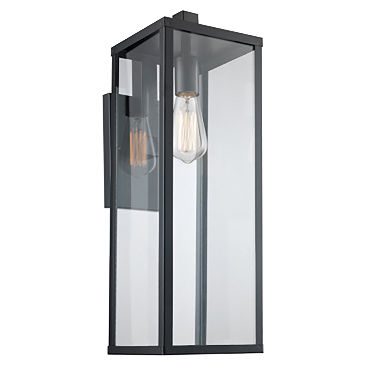 Trans Globe Lighting 40752 BK Oxford black wall lantern