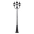 Trans Globe Lighting 4090 RT Parkway 3 light rust outdoor pole lantern
