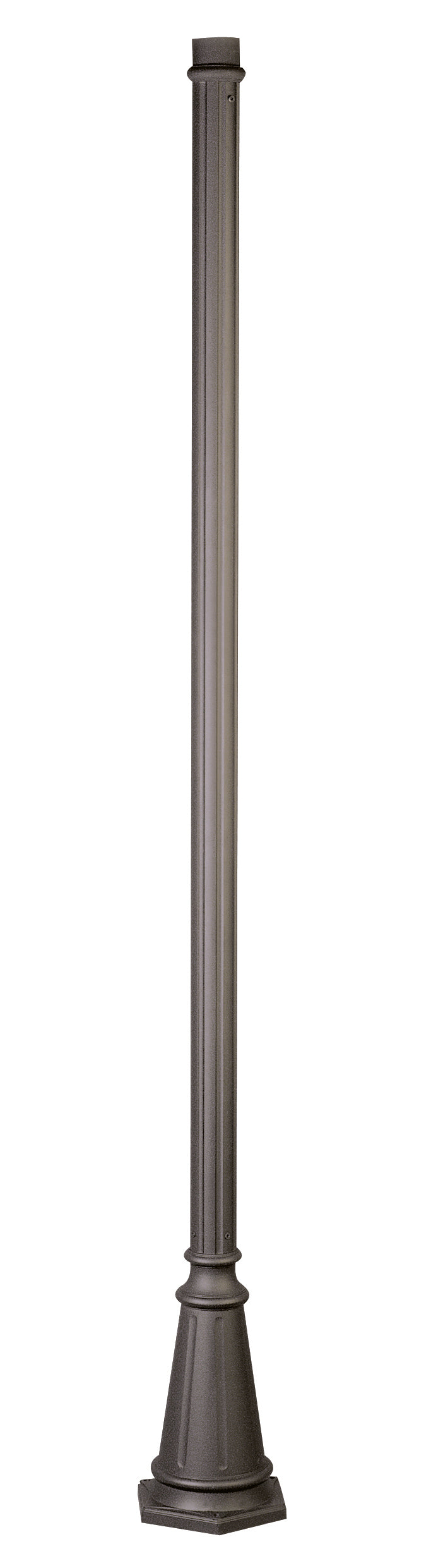 Trans Globe Lighting 4099 BK Downtown 90 inch black outdoor pole base