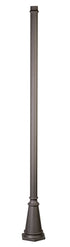 Trans Globe Lighting 4099 BK Downtown 90 inch black outdoor pole base
