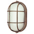 Trans Globe Lighting 41005 RT Aria rust outdoor bulkhead wall light