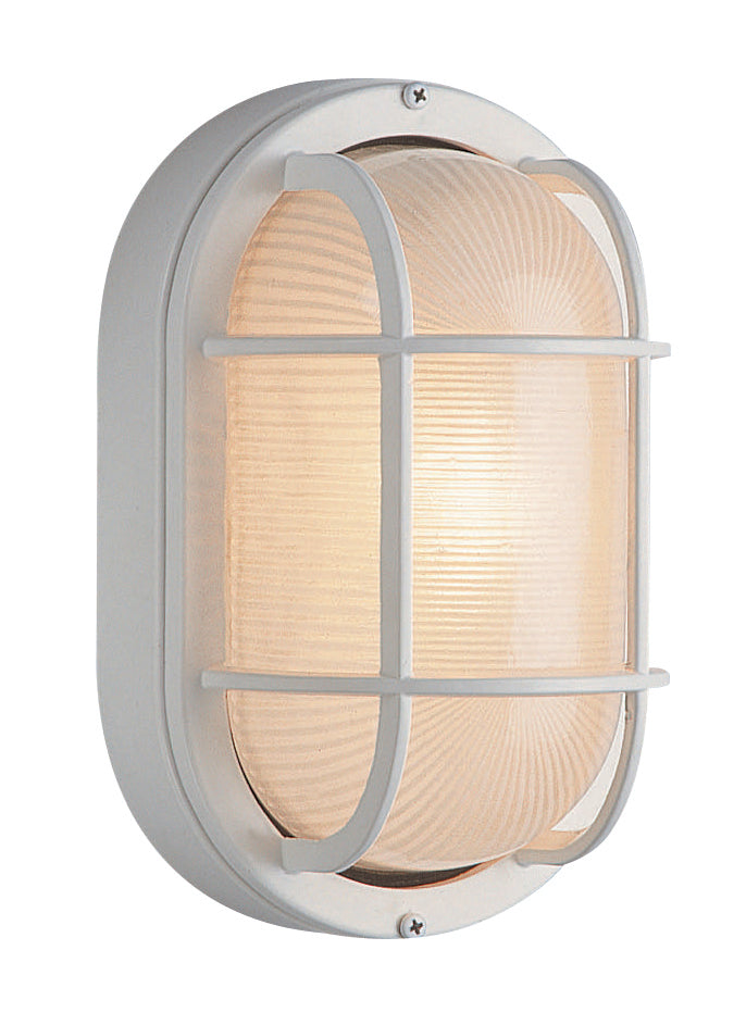 Trans Globe Lighting 41005 WH Aria white bulkhead wall light