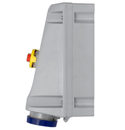 Leviton 4100MI9WLEVS LEV Series IEC Pin & Sleeve Mechanical Interlock with Inform™ Technology - Sensing, LED Indication