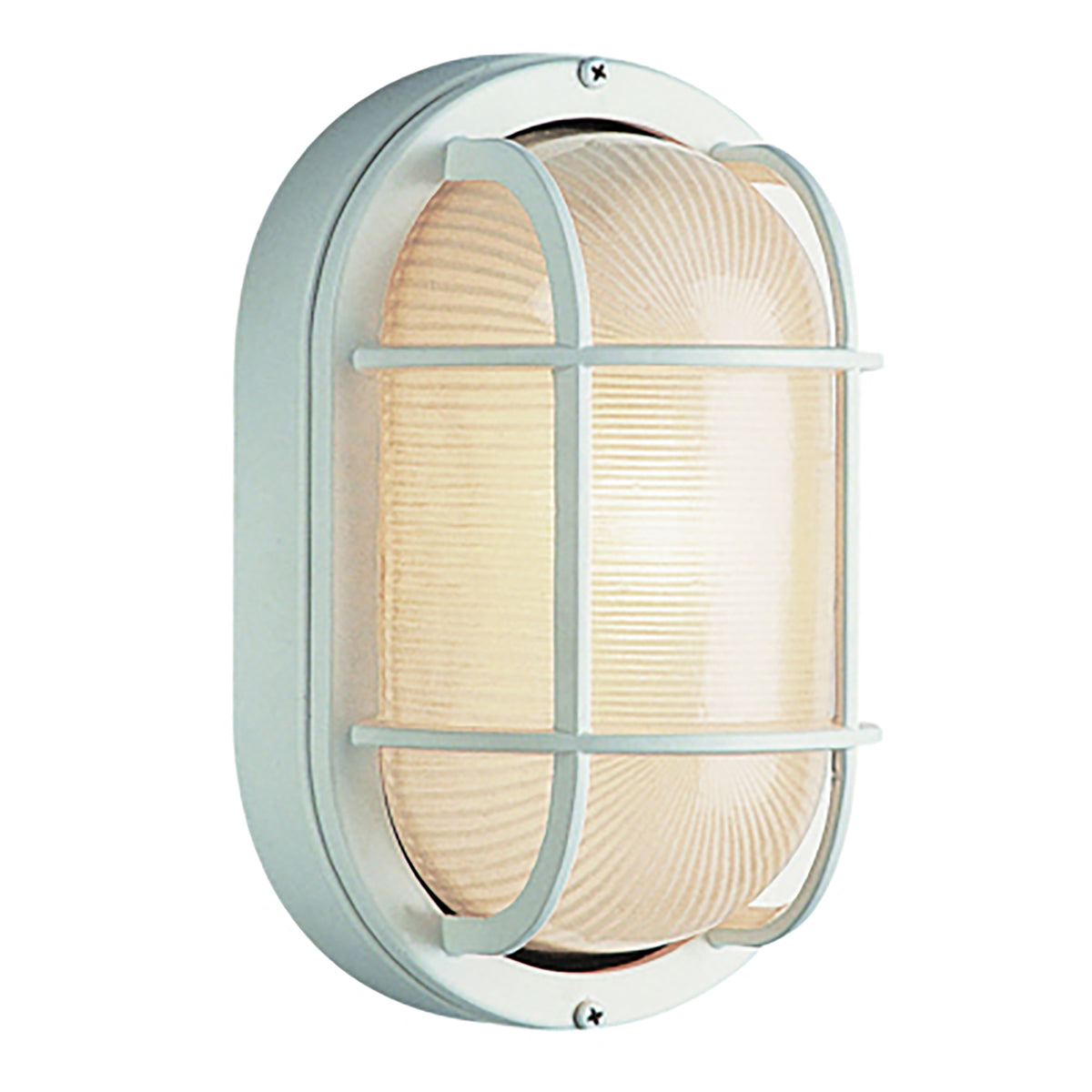 Trans Globe Lighting 41015 WH Aria 1 Light White Bulkhead Wall Light