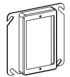 Orbit 41025 4" SQUARE 1G 1/4 DEVICE RING