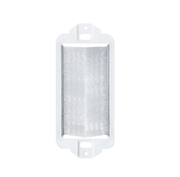 Leviton 41075-DBW Decora® Brush Passthrough Insert, White