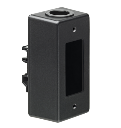 Leviton 41089-DN DIN Rail-Mount Box, Black
