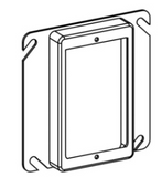 Orbit 41100 4" SQUARE 1G 1 RAISED DEVICE RING