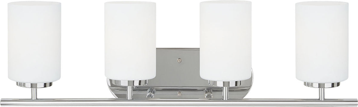 Generation Lighting 41163EN3-05 Oslo 4 Light 27.5 inch Chrome Bath Vanity Wall Light