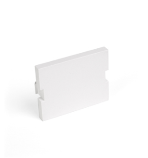 Leviton 41294-2BW Blank MOS Module, 1.5 Units High, White