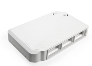 Leviton 41296-MMW Mos Surface Mount Box, White Finish