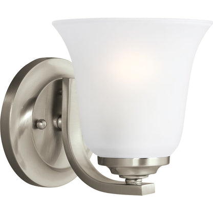 Generation Lighting 4139001-962 Emmons 1 Light 6 inch Brushed Nickel Bath Vanity Wall Light