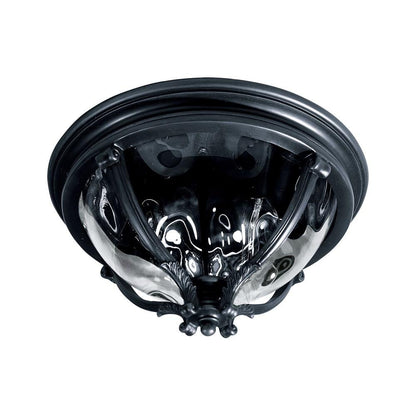 Maxim Lighting 41420WGGO Camden VX 3 Light 16 Inch Golden Bronze Outdoor Flush Mount