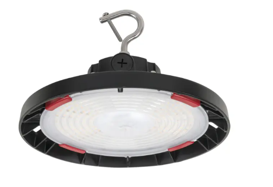 Keystone KT-RHLED200PSHV-14CD-OSD-8CSB-VDIM-P XFit OpticSwap UFO LED High Bay, 31,200 Max Lumens, Selectable Wattage, Multi-Color Temperature, Voltage 277-480V