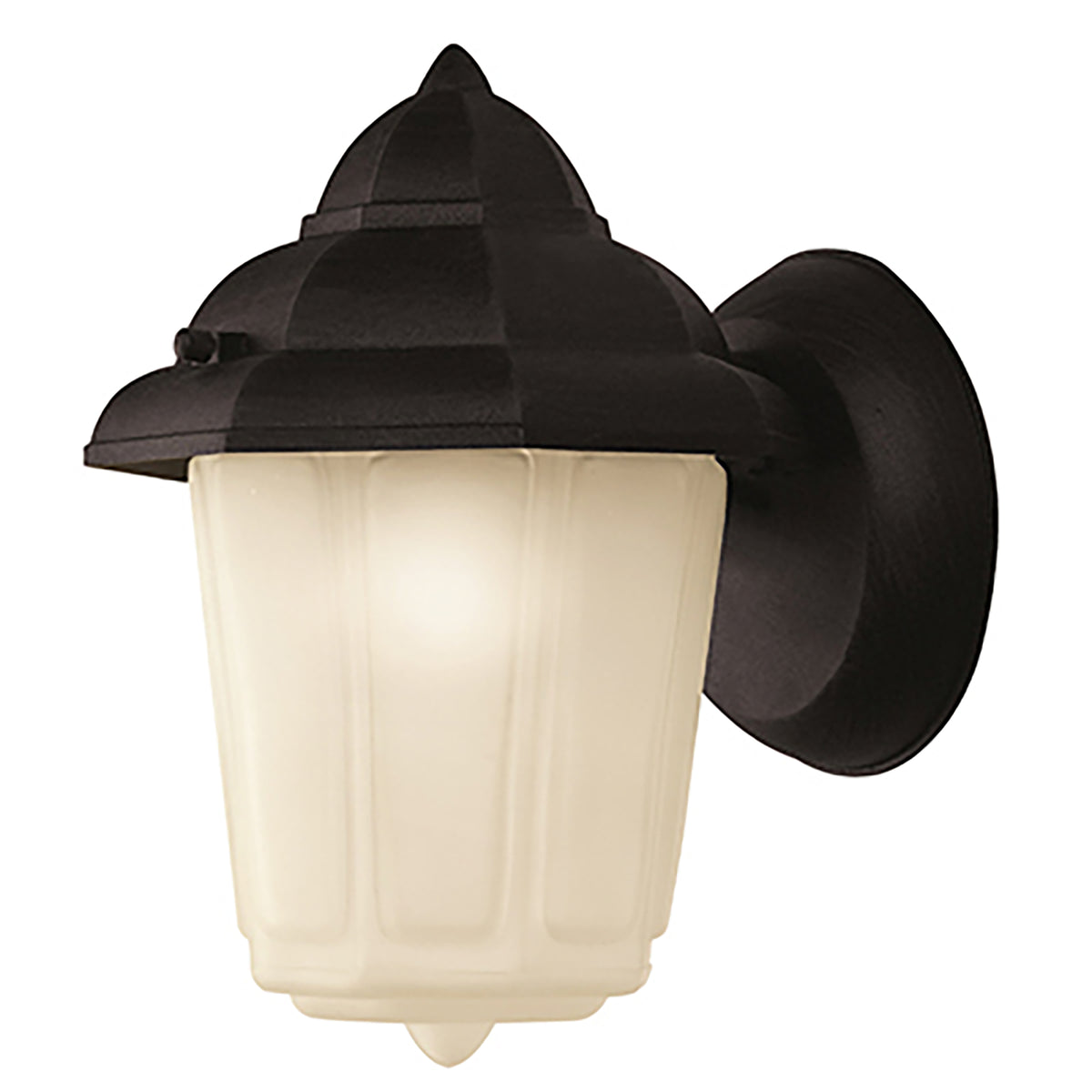 Trans Globe Lighting 4160 BK Dale 1 Light Black Outdoor Wall Lantern